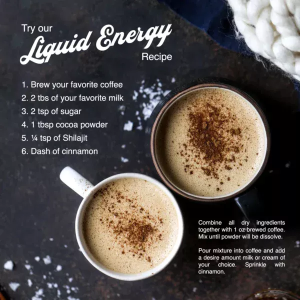 Try our liquid energy recipe