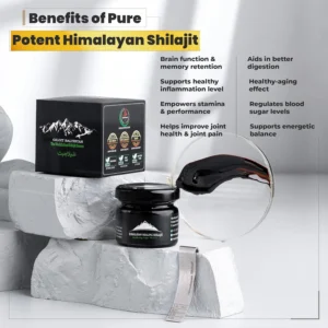 Benefits of pure potent himalayan shilajit